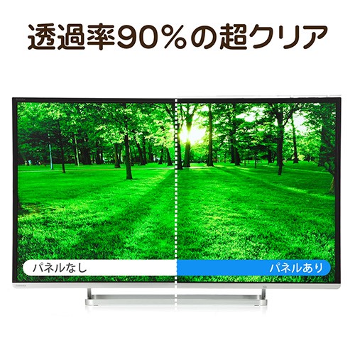 テレビ保護パネル(32インチ・フィルター・カバー・傷防止・画面保護・簡単取付・アクリル・おすすめ・赤ちゃん) CRT012