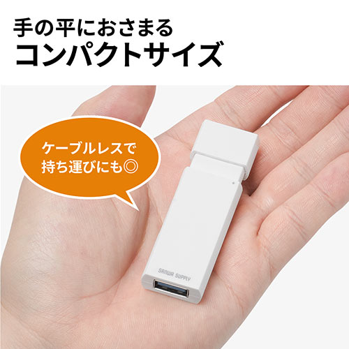 USB Type-Cカードリーダー(SD・microSD・USBハブ・スライドキャップ）