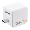 Qubii Duo Type-C接続 iPhone iPad iOS Android 自動バックアップ（USB Type-C・microSDカードリーダー機能・容量不足解消・ホワイト）