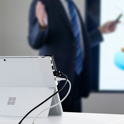 Surface Pro 9用ハブ（タイプCハブ・ドッキングステーション・ドッキングハブ・USBハブ・HDMI出力・LAN搭載・拡張対応・microSD対応・専用設計） HUBCP26S