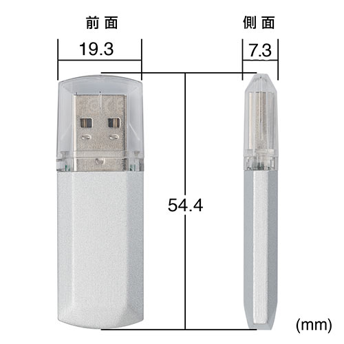 USBメモリ（4GB・キャップ式・名前入れ対応）