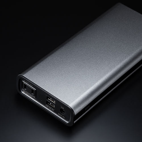 モバイルバッテリー（AC出力対応・コンセントバッテリー・大容量・65W・スマホ・タブレット・ノートパソコン・USB充電・飛行機・持ち込み・機内・旅行・出張・防災）