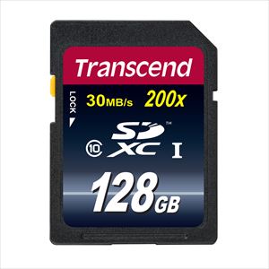 SDXCカード 128GB Class10 Ultimate TS128GSDXC10 Transcend