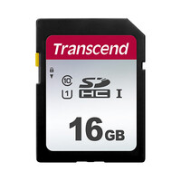 SDHCカード 16GB Class10 UHS-I Transcend TS16GSDC300S