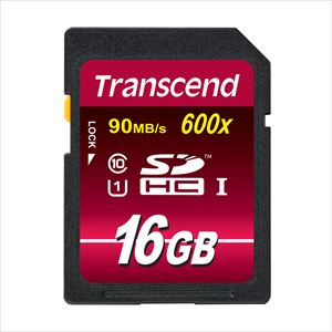 SDHCカード 16GB Class10 UHS-1 TS16GSDHC10U1 Transcend