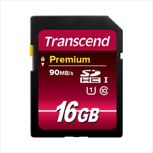 SDHCカード 16GB class10 UHS-I対応TS16GSDU1 Transcend