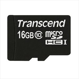 microSDHCカード 16GB class10 TS16GUSDC10 Transcend