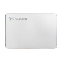 外付けHDD（大容量・1TB・Transcend・USB3.1・2.5インチ・スリム・ポータブル）　TS1TSJ25C3S