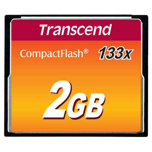 コンパクトフラッシュカード 2GB・133倍速 TS2GCF133 Transcend