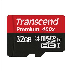 microSDHCカード 32GB class10 UHS-I対応 TS32GUSDCU1 Transcend