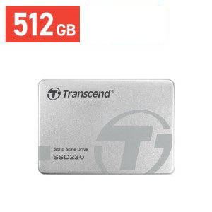 Transcend　512GB　2.5インチ　SATAIII　SSD　TS512GSSD230S