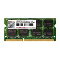 Transcend ノートPC用増設メモリ 4GB DDR3-1333 PC3-10600 SO-DIMM TS512MSK64V3N 