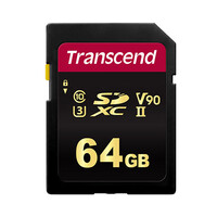 Transcend SDXCカード 64GB Class10 MLCチップ採用 UHS-II V90 TS64GSDC700S