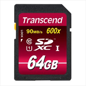 SDXCカード 64GB Class10 UHS-I対応（最大転送速度 80MB/s） Ultimate TS64GSDXC10U1 Transcend